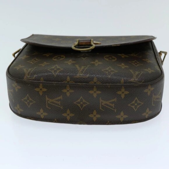 LOUIS VUITTON Monogram Saint Cloud GM Shoulder Bag M51242 LV Auth 68992 - Picture 6 of 14